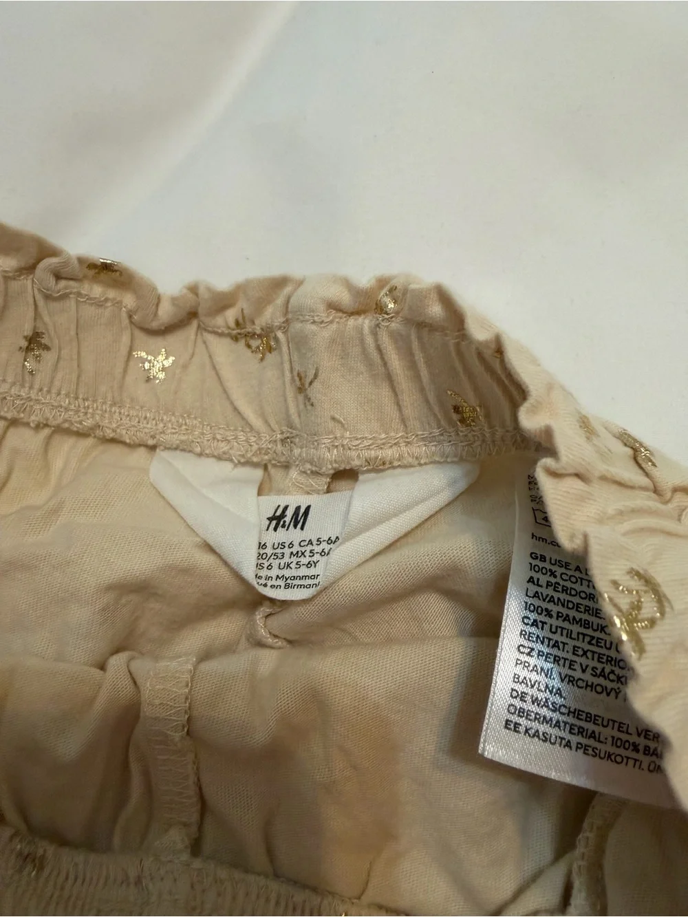GAP Kids Multicolor Striped Shirt with Pink Accents